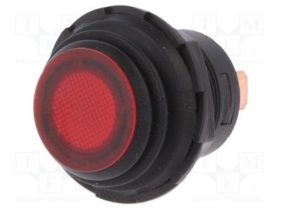 Comutator SCI 2 SPST 10A/14VDC OFF-ON prin apăsare foto