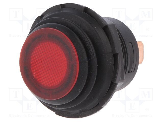 Comutator SCI 2 SPST 10A/14VDC OFF-ON prin apăsare