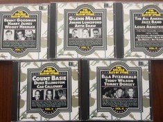 Golden Days Of Swing Jazzline Club edition lot 5 cd discuri disc muzica jazz VG+
