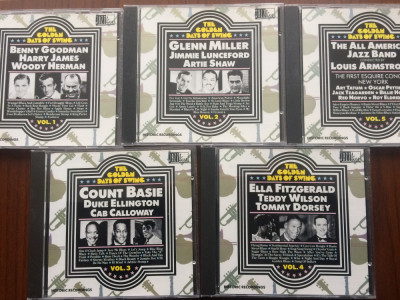 Golden Days Of Swing Jazzline Club edition lot 5 cd discuri disc muzica jazz VG+ foto