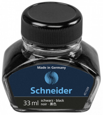 Calimara Schneider, 33ml - Cerneala Neagra foto