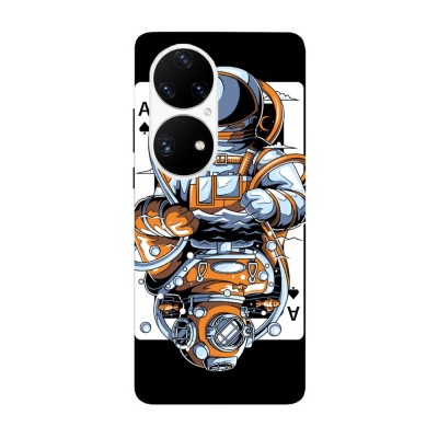 Husa compatibila cu Huawei P50 model Masters of sea and space, Silicon, TPU, Viceversa foto