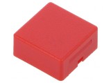 Tastă Pătrată Roșie AML 15x15mm