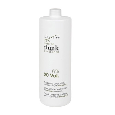 Oxidant fara amoniac 6% cu ulei de argan organic Think Maxxelle 20V 1000 ML foto