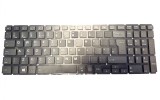 Tastatura Laptop, Toshiba, Satellite P55W-C, fara rama, neagra, UK