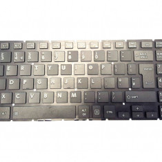 Tastatura Laptop, Toshiba, Satellite Radius P50W, P50W-B, P50W-C, P55W, P55W-B, fara rama, neagra, UK