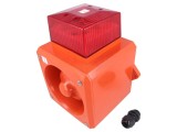 Semnalizator Luminos și Acustic 230VAC Sirenă cu Lumină Flash
