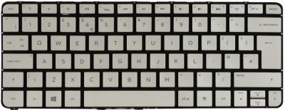 Tastatura Laptop, HP, Spectre 13-SMB, 13T-3000, 13-3000, 743897-031, iluminata, argintie, layout UK foto