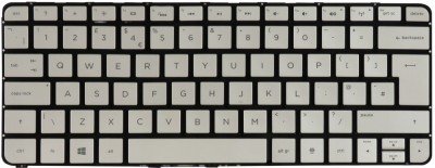 Tastatura Laptop, HP, Spectre 13-SMB, 13T-3000, 13-3000, 743897-031, iluminata, argintie, layout UK foto