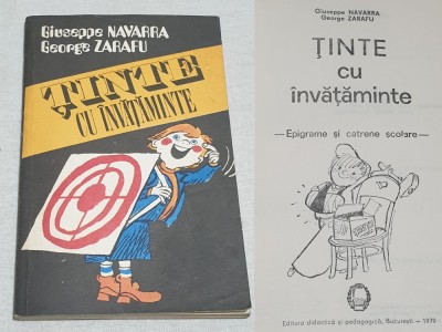 Carte pt copii TINTE CU INVATAMINTE - EPIGRAME SI CATRENE SCOLARE foto