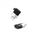 ADAPTOR XO NB149-B MICRO USB LA LIGHTNING (APPLE), NEGRU