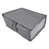 Husa Depozitare Textil Gri pentru Imbracaminte - Dimensiune 50x38x20cm, CMCLASS