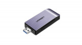 Ugreen USB 3.0 cititor de carduri SD / micro SD - Gri (50541)