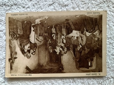 carte postala reproduce lucrare arta . foto