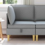 vidaXL Sofa cu Depozitare Țesătură 42027066