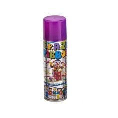 Spray confetti pentru petreceri crazzy ribbon diverse culori culoare mov foto