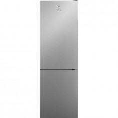 Combina frigorifica Electrolux LNT5ME32U1, 330 l, No Frost, Control electronic, Multi Flow, Iluminare LED, Clasa E, H 186 cm, Inox antiamprenta