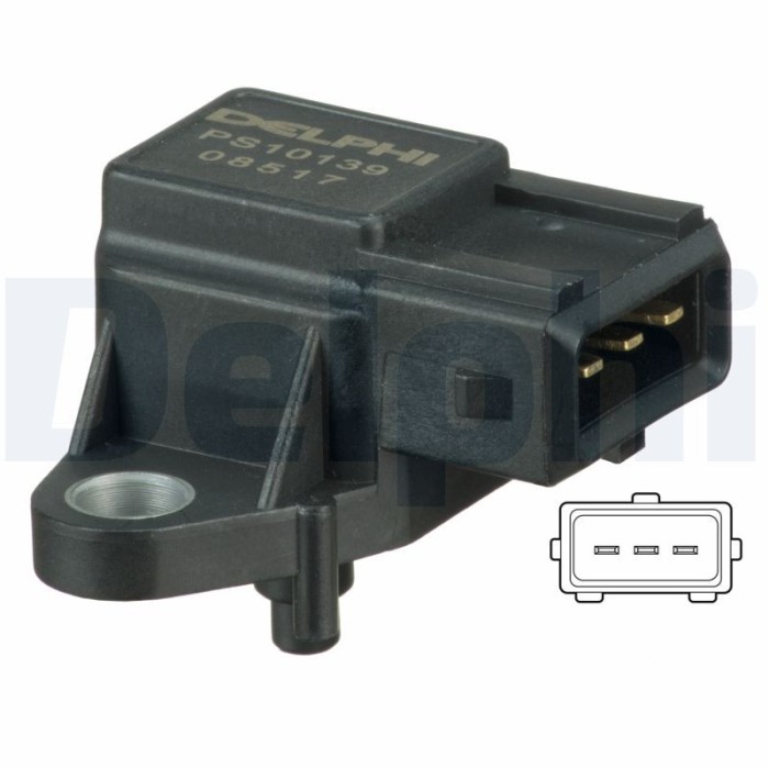 DELPHI PS10139 Senzor, presiune galerie admisie