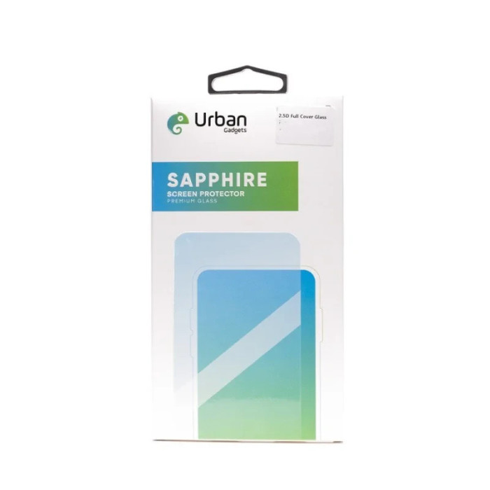 Folie Sticla Urban Gadgets Sapphire 2.5D Full pentru iPhone XR/11 Negru