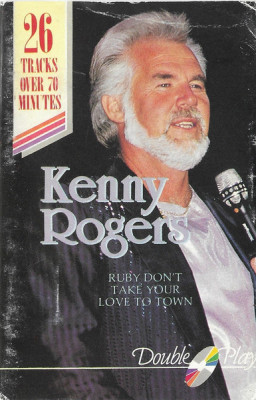 Caseta audio Kenny Rogers, originala foto