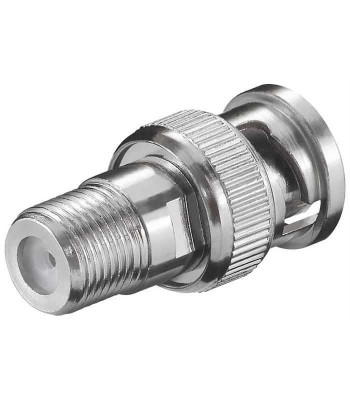 Adaptor BNC tata la F mama Goobay foto