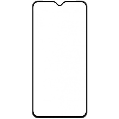 Folie Protectie Ecran OEM pentru Samsung Galaxy A12 A125, Sticla securizata, Full Face, Full Glue, 5D, Neagra foto