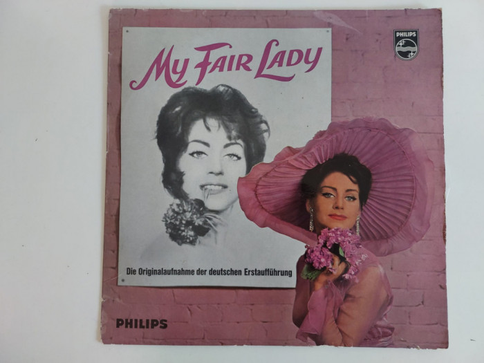My Fair Lady, disc vinil, Philips, LP, Stereo, Germany 1962, VG+, in germana