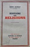 Histoire des religions (1933) - 1933 - Denis Saurat ($Z168)