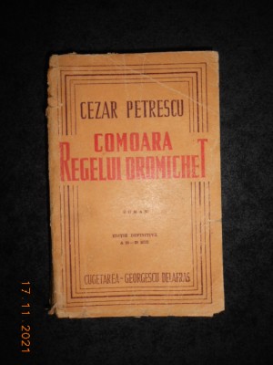 CEZAR PETRESCU - COMOARA REGELUI DROMICHET (1947) foto