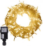 Instalatie cu 100 LED-uri CHINS, alb cald, 12 m