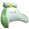 Pern&Auml; ortorelax, suport lombar &Egrave;i sp&Auml;tar pentru pat, latex premium, design ergonomic, model dinozaur, 60x40 cm, verde