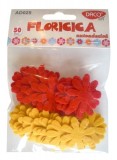 Flori din pasla 2.5 cm Daco