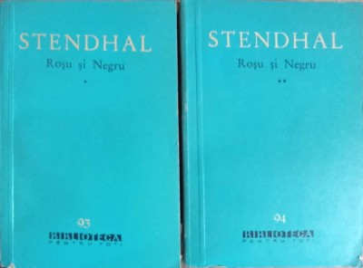 ROSU SI NEGRU VOL.1-2-STENDHAL-219286 foto