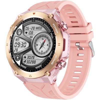 SMARTECH SmartWatch cu Apel Bluetooth, Primire/Efectuare Apeluri, GPS, Barometru, Busola, Altimetru, Monitorizare Somn, Calculator, Moduri Sport, Dist foto