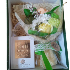 Set cadou Gold 999 Flower