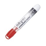 Marker tabla UNI InkView PWB-202, varf rotund, 1. 8-2. 2mm, rosu