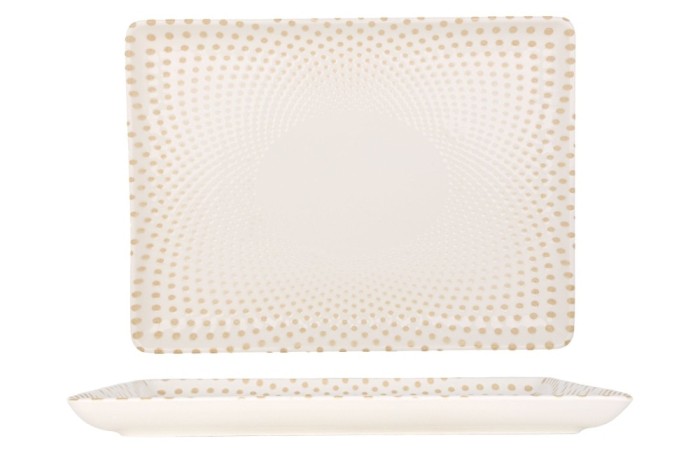 Rinart Placa de service - Punto - Por&Aring;&pound;elan - 30x22 cm - set de 2