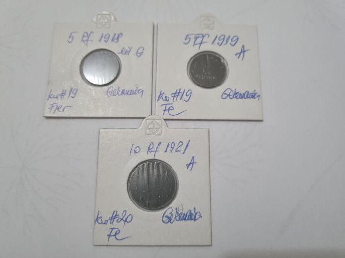 monede germania 3v. de 5pf si 10pf