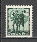 Deutsches Reich.1938 Referendum in Austria fara filigran XD.64