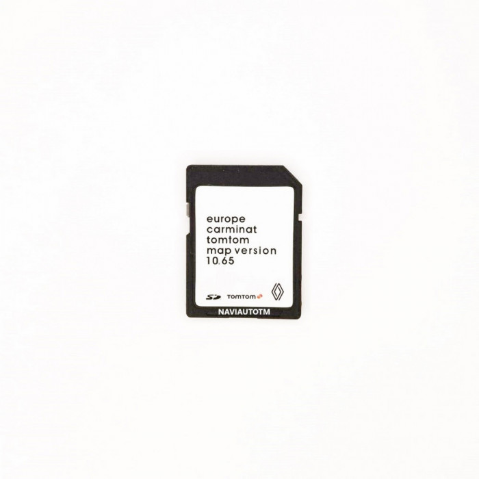 SD Card Renault Clio Carminat TOMTOM LIVE Romania-Europa 2025