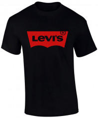 Tricou barbatesc NEGRU Levi&amp;#039;s COD TN553 foto