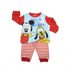 Pijama pentru baieti Sun City Mickey HS0336R1, Rosu foto