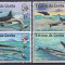 DB1 Tristan da Cunha 1975 Fauna Marina Balene 4 v. MNH