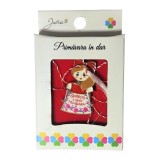Brosa mica in cutie zambeste a venit primavara