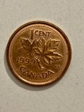 Moneda necirculatorie - bronz - 1 CENT - Canada - 1999 - KM 289a (143), America de Nord