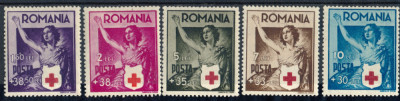 1941 LP145 serie Crucea Rosie MNH foto