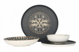 Bonna Set de vesela - Mesopotamia - 24 bucăți - 6 persoane - Porţelan