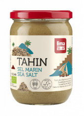 Tahini cu sare de mare bio 500g, Lima foto