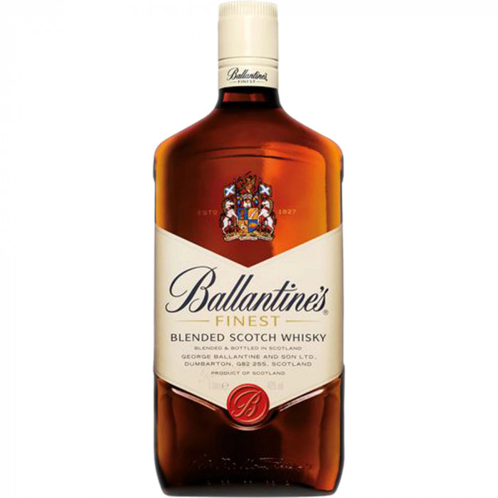 Whisky Ballantine&#039;s, 1L, 40% Alcool, Ballantine&rsquo;s Whisky, Tarie Ballantine&rsquo;s, Whisky 40% Alcool, Whisky 1L, Alcool, Sticle de Whisky, Bauturi Alcoolic