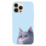 Husa compatibila cu Apple iPhone 14 Plus, Viceversa, model Chloe The Secret Life of Pets , Silicon, TPU, Transparent, Carcasa